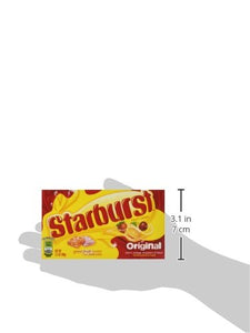 Starburst Original Fruit Chews Candy Theater Box, 3.5 ounce