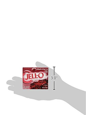 Image of Jell-O Gelatin Dessert Black Cherry (Pack of 6)