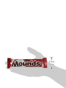 MOUNDS Dark Chocolate and Coconut Candy Bar, 1.75 Ounce (Pack of 36)