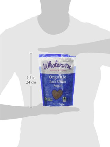 Image of Wholesome Sweeteners Fair Trade Organic Dark Brown Sugar