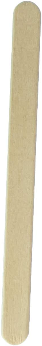 BAZIC Natural Craft Sticks, Wood, 100 Per Pack