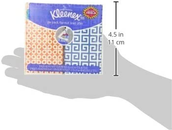 KCC46651 - Kleenex Go Packs Facial Tissues