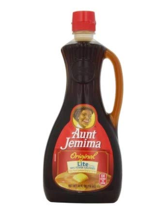 Aunt Jemima Pancake Syrup Lite, 24 oz