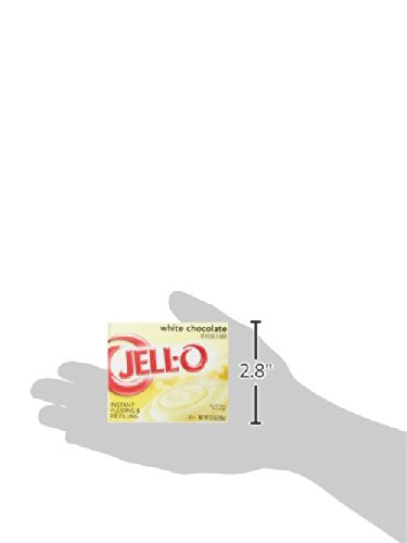 Jell-O Instant White Chocolate Pudding & Pie Filling (3.3 oz Boxes, Pack of 6)