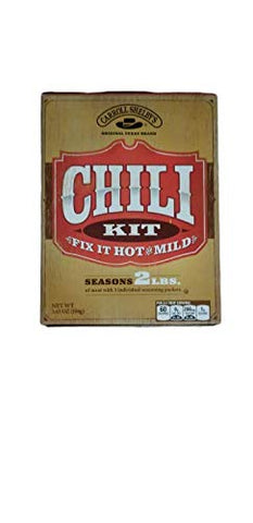 Image of Carroll Shelbys Original Texas Chili Kit, (Pack of 3)