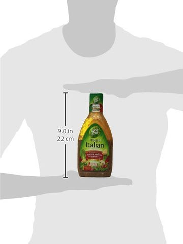 Image of Wish Bone House Italian Dressing, Pack of 2, 15 Ounce Bottles