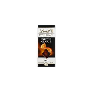 Lindt Excellence Bar (Dark Chocolate Intense Orange) - Pack of 4
