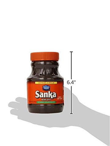 Image of Sanka Instant Decaf Coffee, 8 Ounce Jar (Pack of 4)