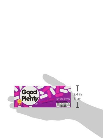 Image of Good and Plenty, 6-Ounce Box (Pack of 6)