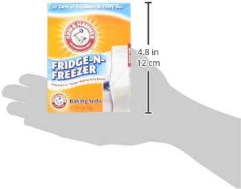 Image of Arm & Hammer Fridge-N-Freezer Baking Soda Odor Absorber, 14 Ounces (Pack of 6)