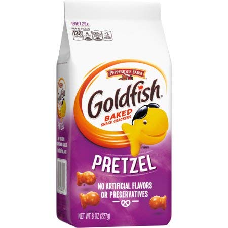 Image of Pepperidge Farm Goldfish Pretzel Crackers, 8 oz. Bag (Pack of 4)