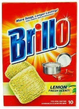 Image of Brillo Steel Wool Soap Pads 10ct pack