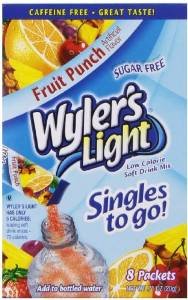Image of Wyler's Light Singles to Go Bundle, 8 packet/box (Pack of 7) includes 8-Packets Pink Lemonade, Fruit Punch, Cherry Limeade, Cool Raspberry, Cherry, Raspberry Lemonade, Lemonade (56 PACKETS)