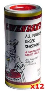 Cavenders All Purpose Greek Seasoning CASE (12x8oz)