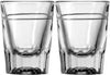 2 oz Heavy Shot Glass with Line (Pack of 2)