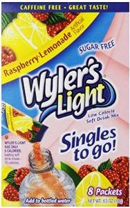Wyler's Light Singles to Go Bundle, 8 packet/box (Pack of 7) includes 8-Packets Pink Lemonade, Fruit Punch, Cherry Limeade, Cool Raspberry, Cherry, Raspberry Lemonade, Lemonade (56 PACKETS)