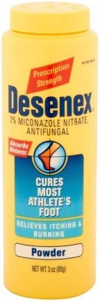 PACK OF 8 - Desenex Athlete's Foot Antifungal Shake Powder, 3 oz