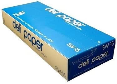 Durable Packaging 15"x10.75" Dry Waxed Deli Paper Pop-Up Sandwich Wrap Sheets (Pack of 500)