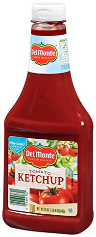 Image of Del Monte Bottled Tomato Ketchup, 24-Ounce (Pack of 12)