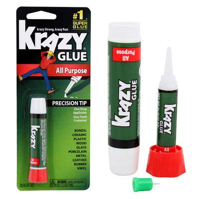 Image of Krazy Glue KG585 Instant Purpose Tube 0.07-Ounce Clear-Pack of 12