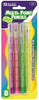BAZIC Transparent Multi-Point Pencil. Non-Sharpening Pencil w/ Eraser (8/Pack)