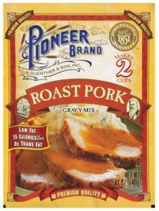 Pioneer Brand Roast Pork Gravy Mix [Pack of 6]