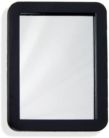 Image of 5 1/4 x 6 7/8 Inch Magnetic Locker Mirror - Real Glass