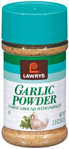 Image of Lawry's Garlic Powder Coarse Ground with Parsley 2.9-Ounce Shakers (Pack of 6)