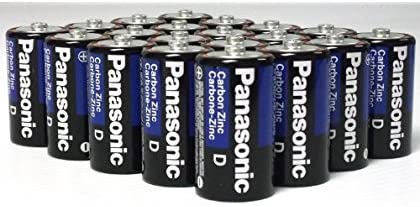 24 Pack Wholesale Lot Panasonic Super Heavy Duty D Batteries