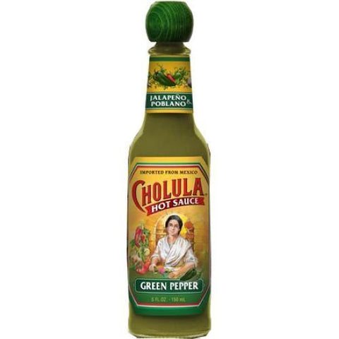 Image of Cholula ( 3 PACK ) Green Pepper Hot Sauce 5oz Each