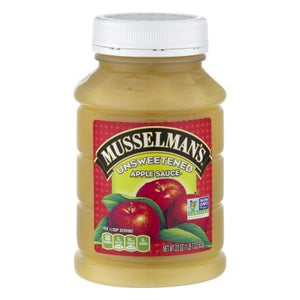 Musselman's Natural Unsweetened Applesauce 23 oz