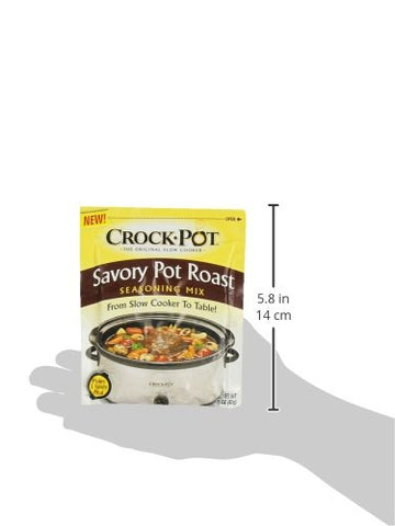 Image of Crock Pot Savory Pot Roast Seasoning Mix (1.5 oz Packets) 3 Pack