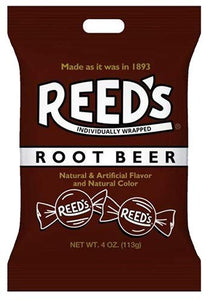 Old-Fashioned Reed's Root Beer Hard Candy, 4 oz. Bag