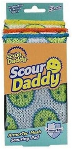 Scour Daddy Scouring Pads 3pk