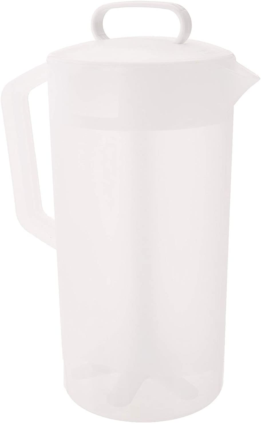 Rubbermaid - Servin Saver White Mixing Pitcher 2 Qt, Plastic, 4 3/4" Dia