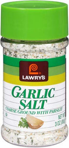 Lawry's Coarse Ground Garlic Salt, with Parsley (Pack of 2)