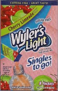 Wyler's Light Singles to Go Bundle, 8 packet/box (Pack of 7) includes 8-Packets Pink Lemonade, Fruit Punch, Cherry Limeade, Cool Raspberry, Cherry, Raspberry Lemonade, Lemonade (56 PACKETS)