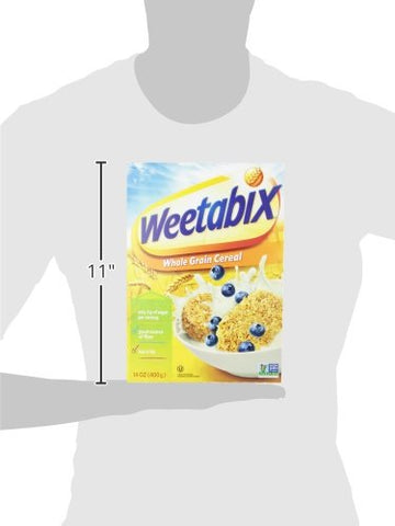 Image of Weetabix Whole Grain Cereal, 14 Ounce (Pack of 6)