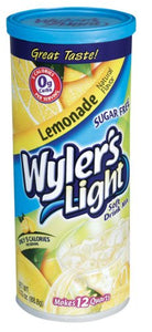 Wyler's Light Sugar Free Drink Mix, Lemonade, 3.13-Ounce (Pack of 3)