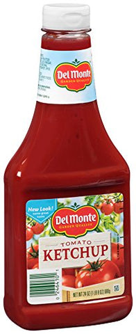 Image of Del Monte Bottled Tomato Ketchup, 24-Ounce (Pack of 12)
