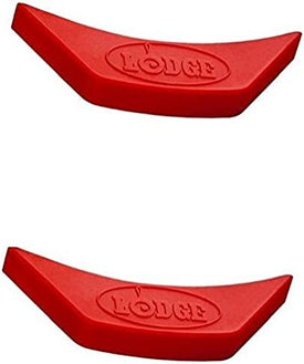 Lodge ASAHH41 Silicone Assist Handle Holder, Red (2-Pack)