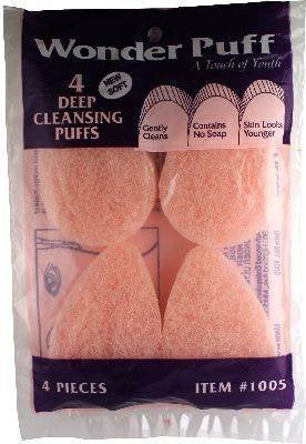 Image of Wonder Puff Deep Cleansing Puffs 4 Count