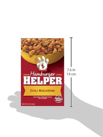 Image of Hamburger Helper, Chili Macaroni, 5.2 oz box