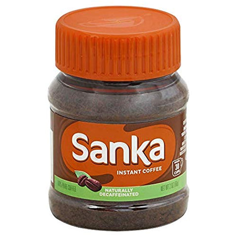 Image of Sanka Instant Decaffeinated Coffee, 2 Oz. (Pack of 4)