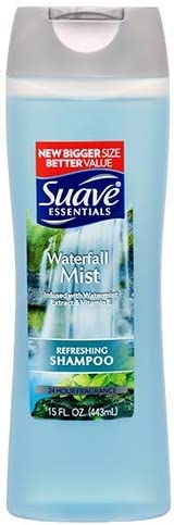 Suave New 381384 Shampoo Waterfall Mist 15 Oz (6-Pack) Shampoo Wholesale Bulk Health & Beauty Shampoo Cup
