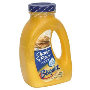 Bisquick Shake'N Pour Buttermilk Pancake Mix, 5.1- ounce Containers (Pack of 6)