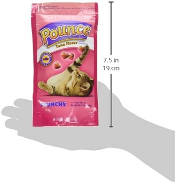 Image of Pounce Tuna Flavored Cat Treat Crunchy Snack 2.1 oz (Pack of 2)