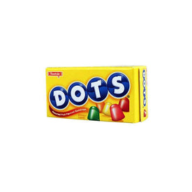 Dots Assorted Fruit Flavored Gumdrops - 6.5 oz. Theater Box (Pack of 4)