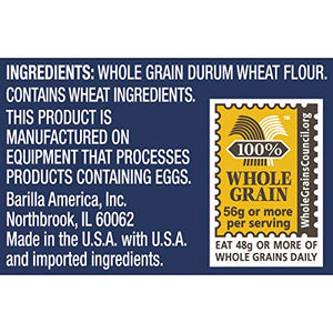 Barilla Whole Grain Pasta, Elbows, 16 oz