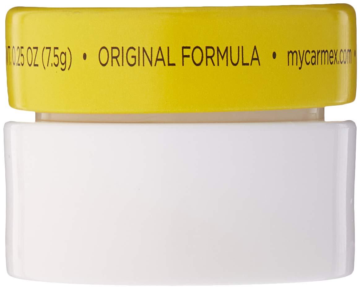 Carmex Classic Lip Balm Medicated 0.25 oz (Packs of 2)